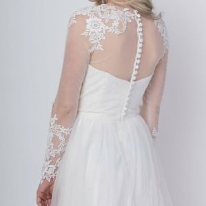 Lace Wedding bolero - Light Ivory